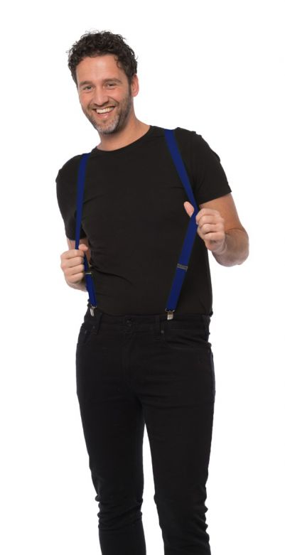 Suspenders Blue - Width 3 cm