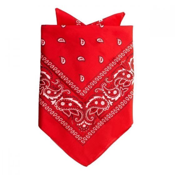 Bandana Traditional Red - 52 x 55 cm - 12 Pack