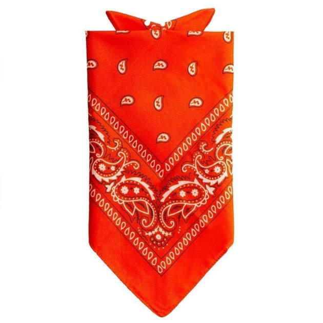 Bandana Traditional Orange - 52 x 55 cm