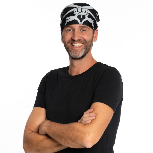 Bandana Skull- 52 x 55 cm - 12 Pack