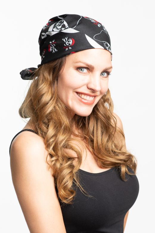 Bandana Pirate - 52 x 55 cm - 12 Pack