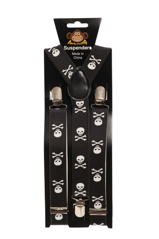 Suspenders Skull 2,5 cm