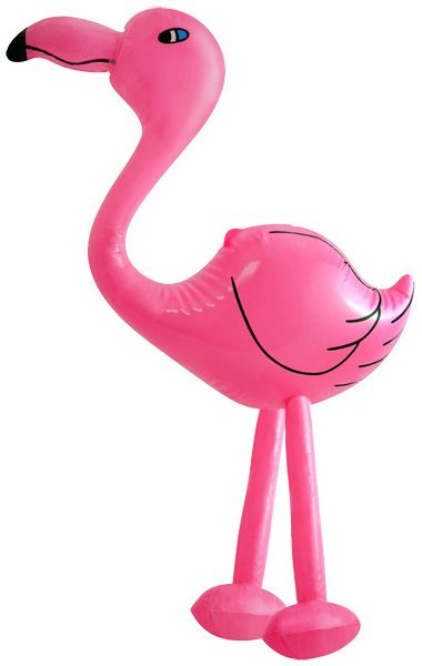 Inflatable Flamingo 64 cm - 6 Pack