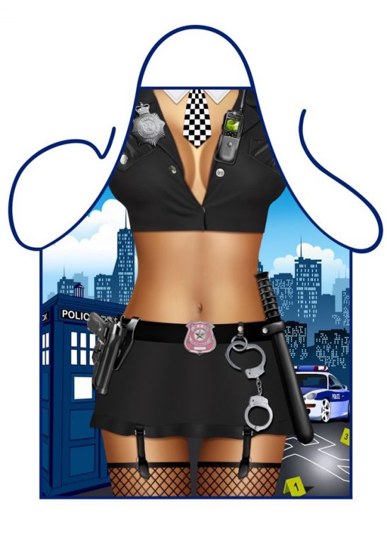 Apron - Police Girl