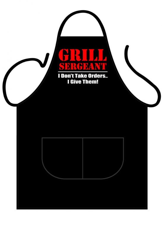 Black Apron Grill Sergeant