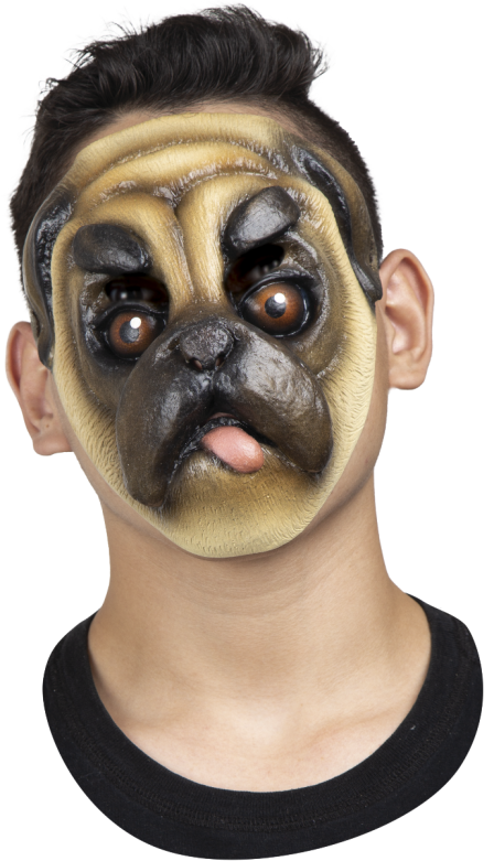 Gezichtsmasker - Super Pug
