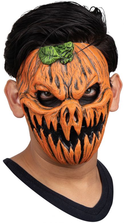 Face Mask - Haunted Pumpkin