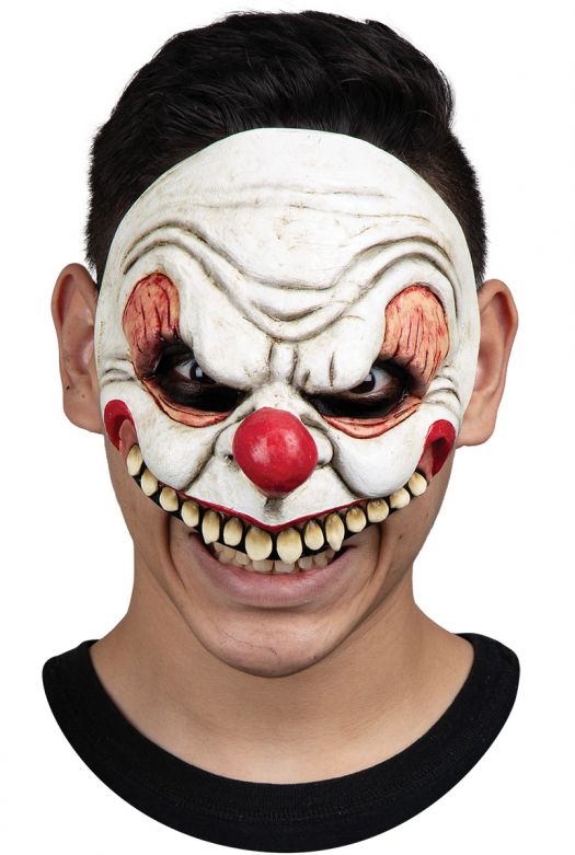 Half Mask - Creepy Clown