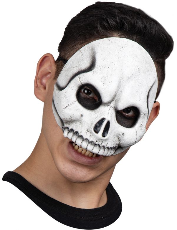 Half Mask - Skeleton White