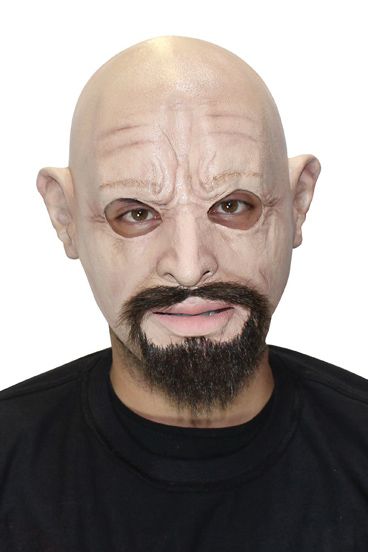 Face Mask with Hair - Derek