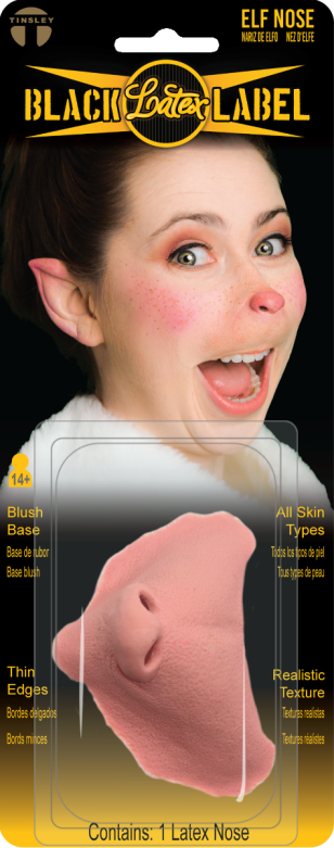 Black Label Latex Noses - Elf Nose