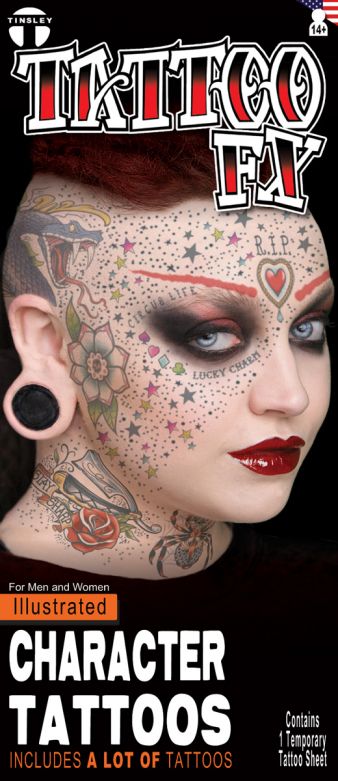 Character Tattoo FX - Illustrated