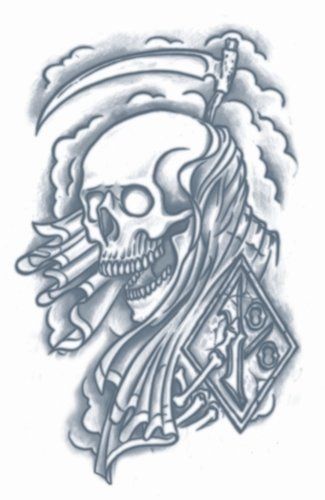 Prison Tattoos - Reaper