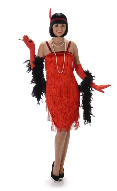 Flapper Jurkje Rood