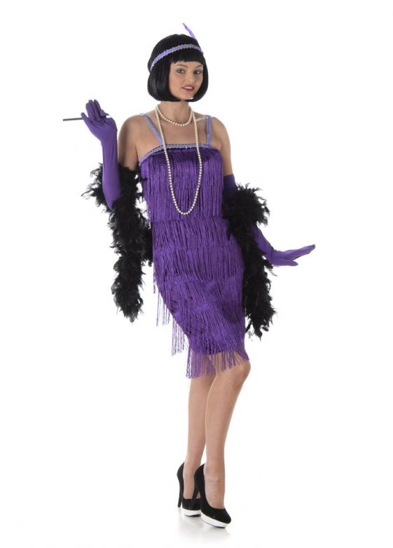 Flapper Jurkje Paars