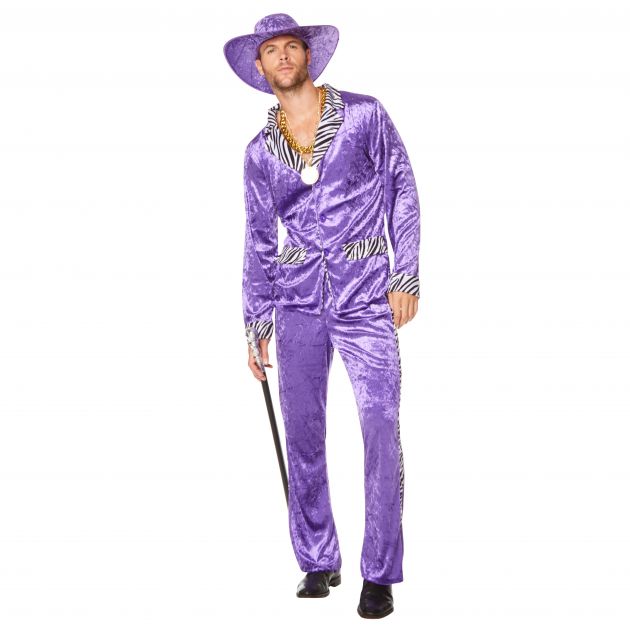 80'S Pimp Suit Purple