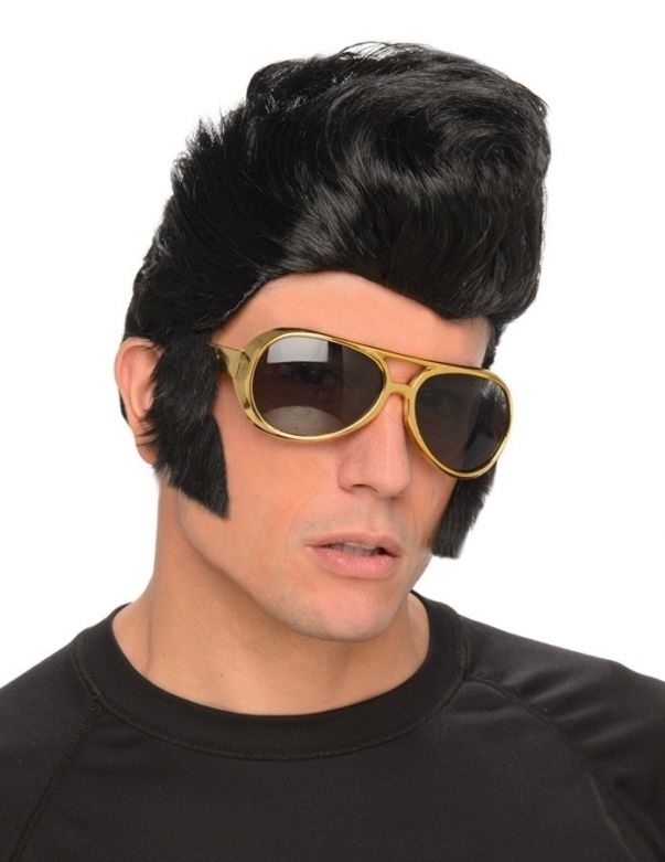 Rock'n Roll Wig & Glasses