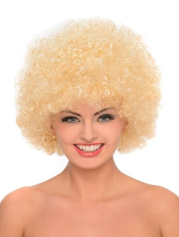 Blonde Afro Wig 
