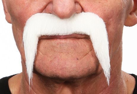 Mustache Pedro White
