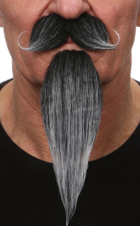 Beard & Mustache Victor Grey