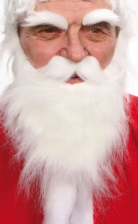 Beardset Santa White