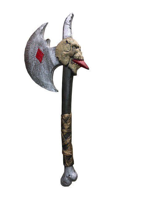 Axe with Skull/Bone - 60 cm Quality Foam