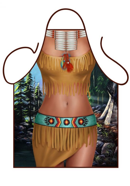 Apron - Native American Girl
