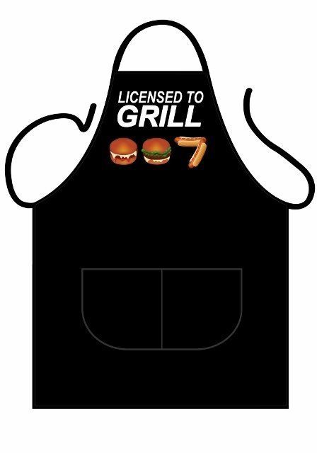 Black Apron Deluxe - Licensed to Grill
