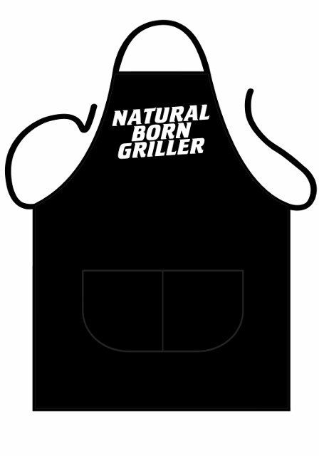 Black Apron Deluxe - Natural Born Griller