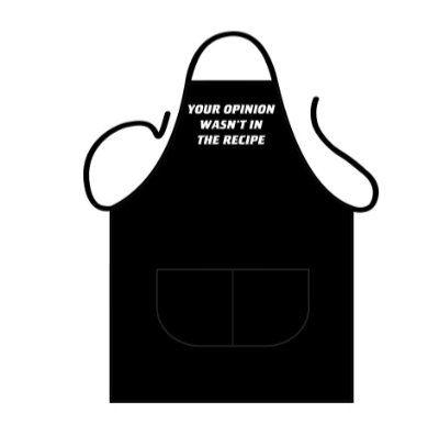 Black Apron Deluxe - Your opinion wasnt in the recipe