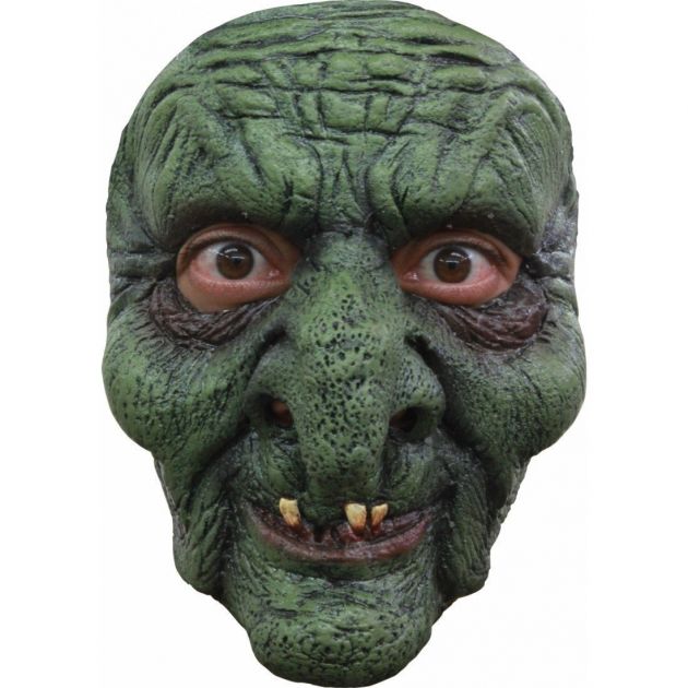 Face Mask - Green Witch