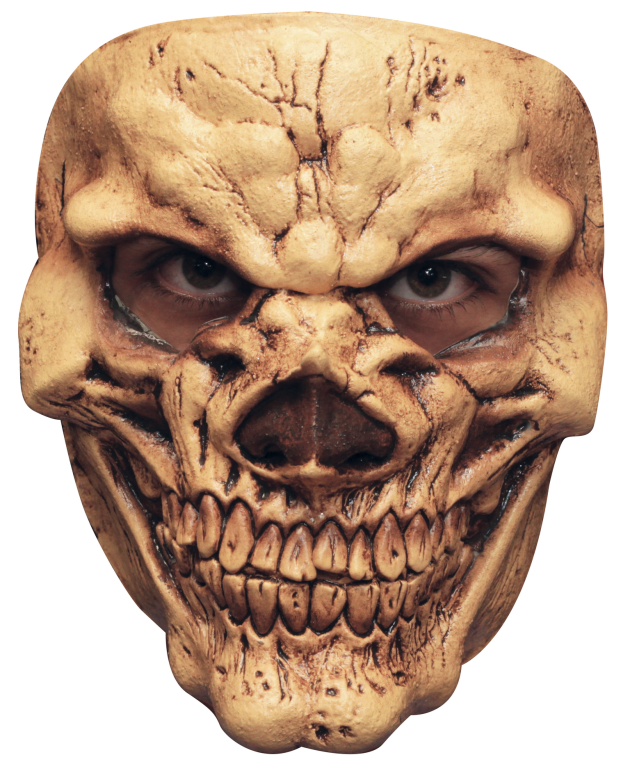 Face Mask - Skull 3 Tan