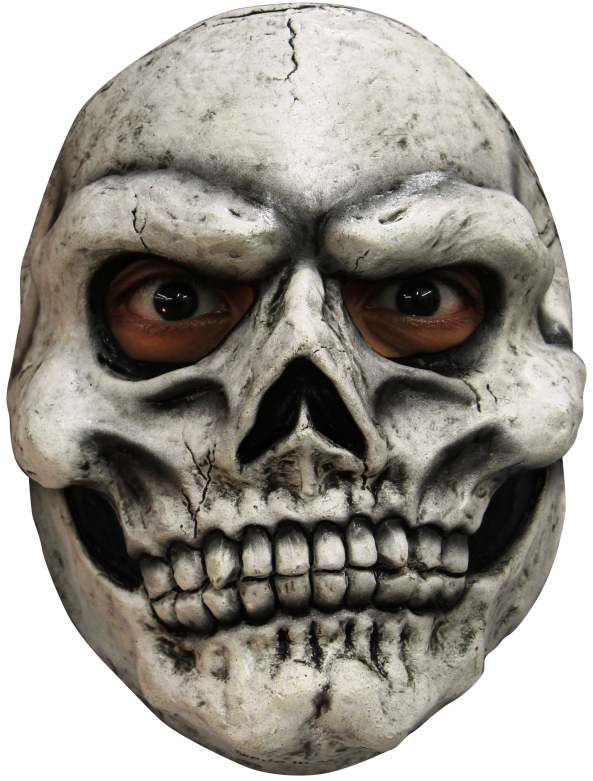 Face Mask - Skull White