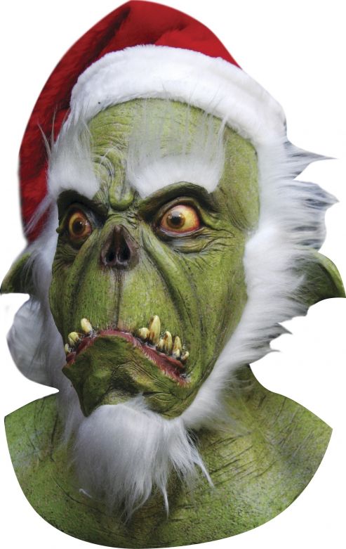 Headmask - Green Santa