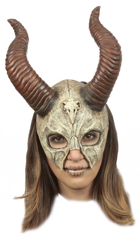 Kinloos Masker -  Mythical Horned Skull