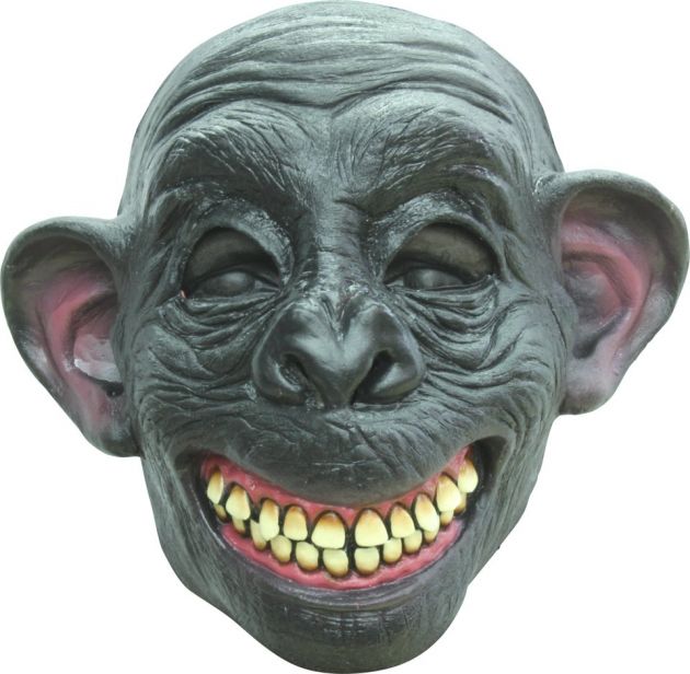 Face Mask - Chimp Happy