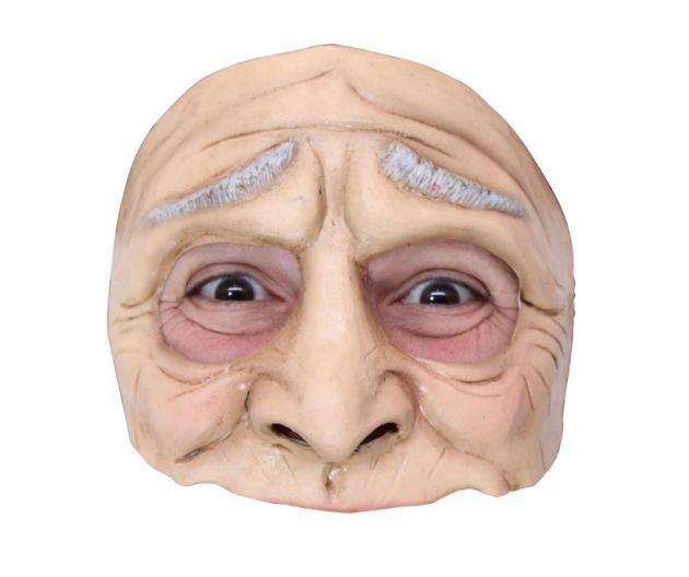 Half Mask - Funny Oldman