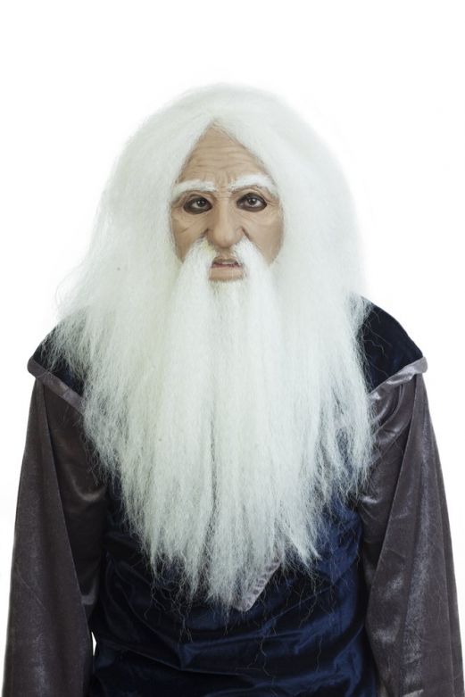 Face Mask with Hair - Lord Merwyn