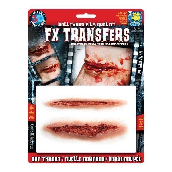 Large 3D FX Transfers - Cut Throat