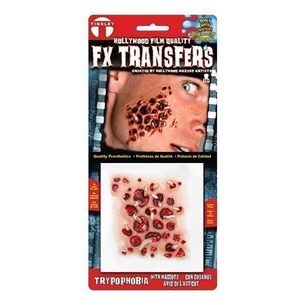 Small 3D FX Transfers - Trypophobia W Maggots