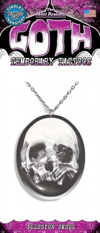 Gothic Tattoo - Illusion Skull