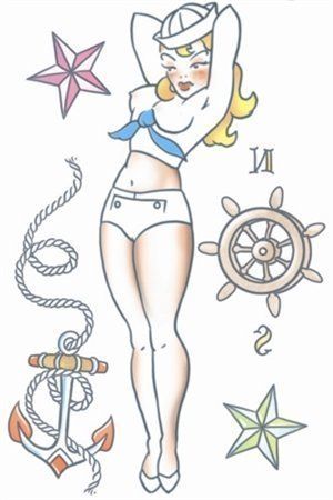 Pin Up Tattoos - Sailor Girl