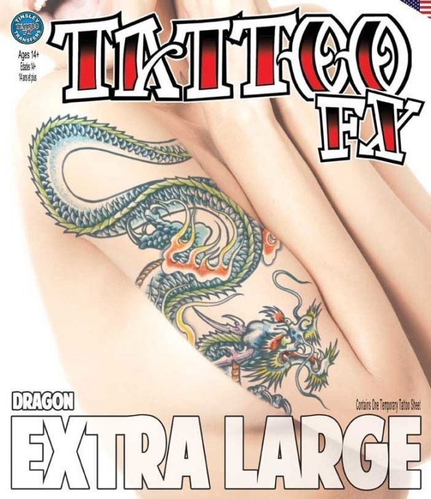 XL  Tattoo FX - Draak
