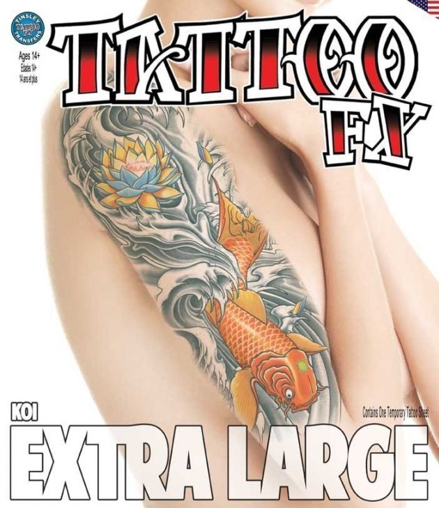 XL  Tattoo FX - Koi